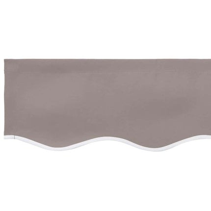 Reservedug til markise Lysegrå 480 x 295 cm Polyester