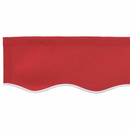 Reservedug til markise Rød 3,5 x 2,5 m Polyester