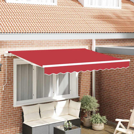 Reservedug til markise Rød 3,5 x 2,5 m Polyester