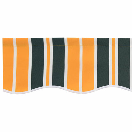Reservedug til markise Grøn og Gul 580 x 295 cm Polyester