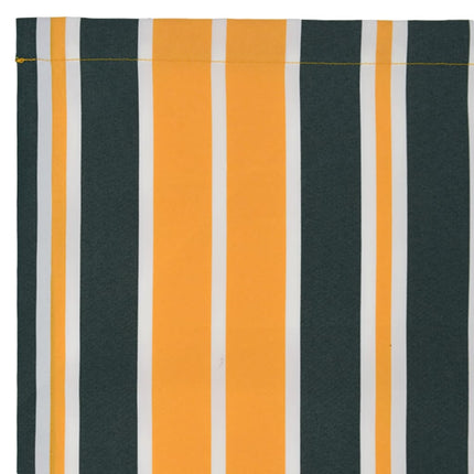 Reservedug til markise Grøn og Gul 580 x 295 cm Polyester