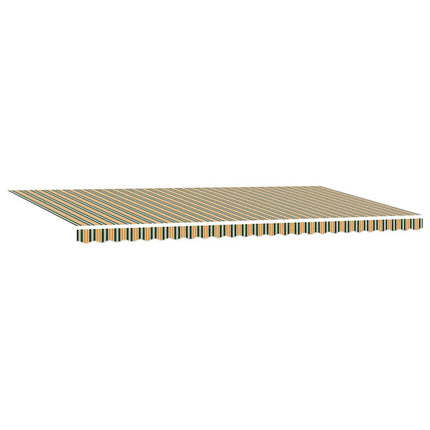 Reservedug til markise Grøn og Gul 580 x 295 cm Polyester