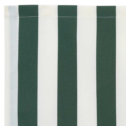 Reservedug til markise Grøn og Hvid 480 x 295 cm Polyester