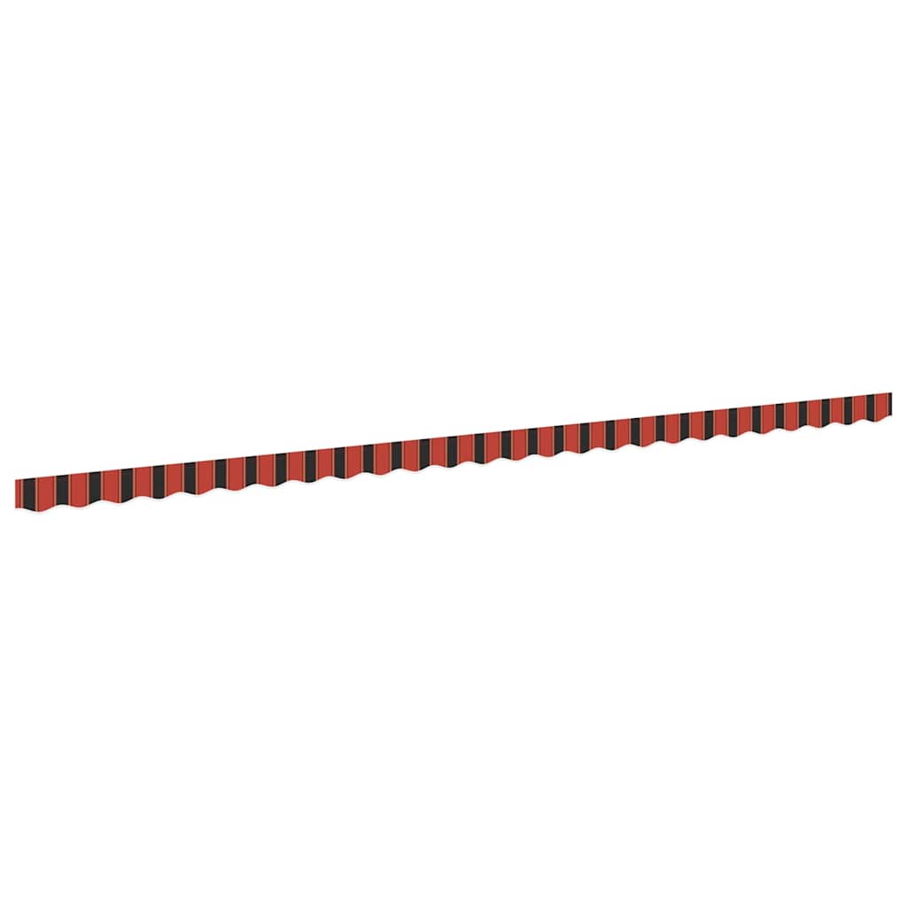 Markise kappa erstatning Orange / Sort / Gul 6 m Polyester