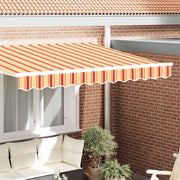 Markise kappa erstatning Gul og orange 2,5 m Polyester