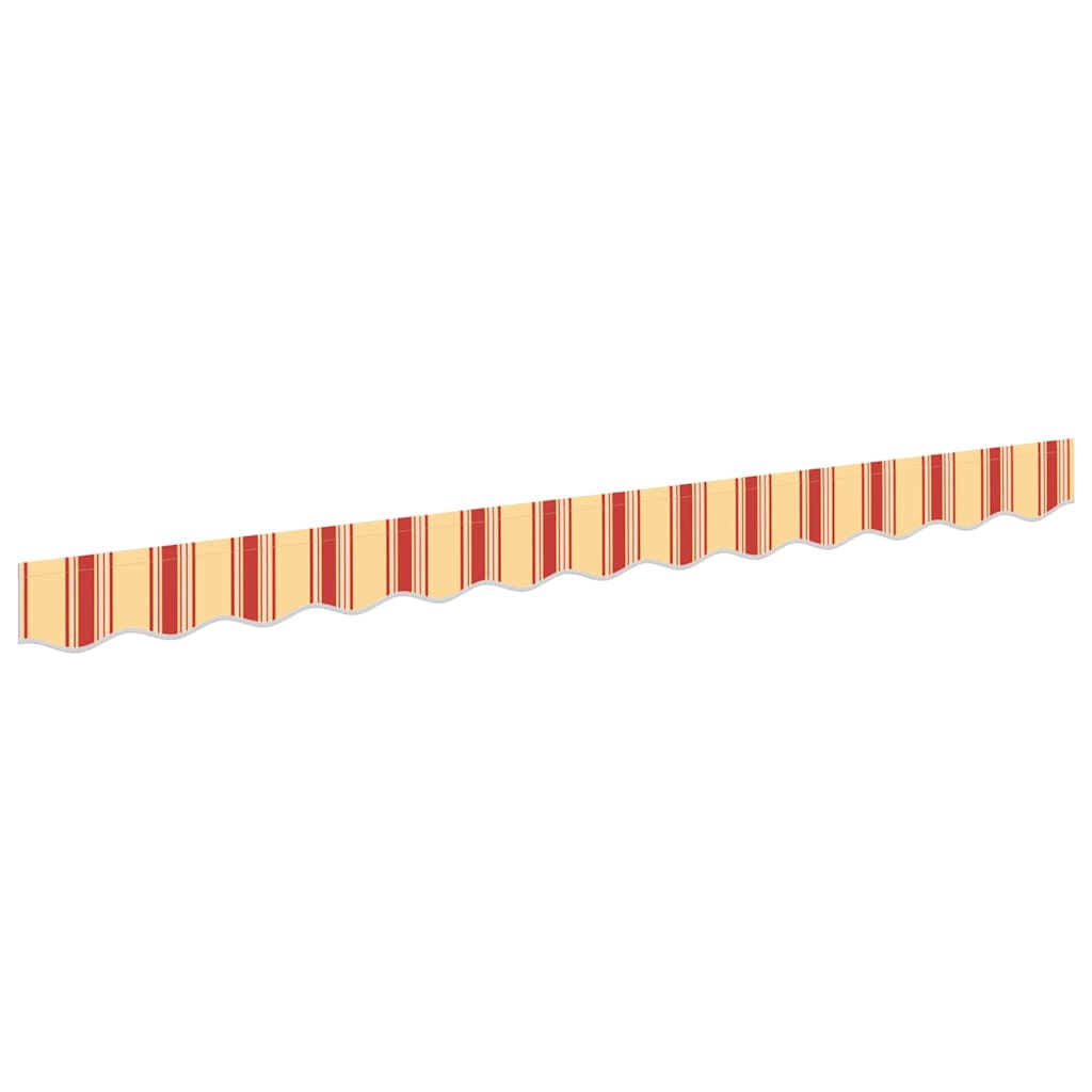 Markise kappa erstatning Gul og orange 2,5 m Polyester