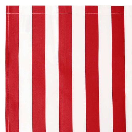 Markise kappa erstatning Rød og Hvid 2,5 m Polyester