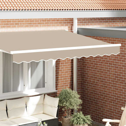 Markise kappa erstatning Beige 330 x 20 cm Polyester