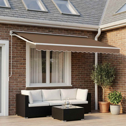 Markise kappa erstatning Beige 430 x 20 cm Polyester