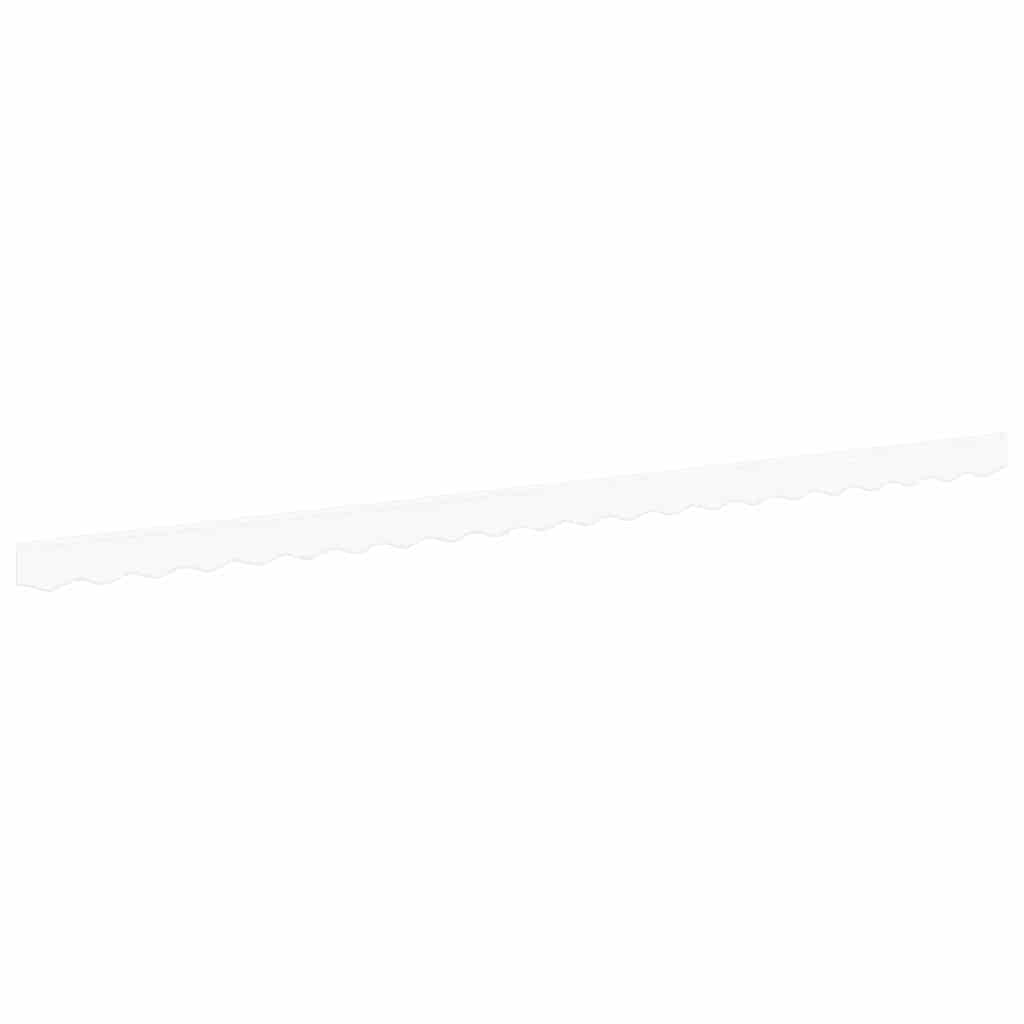 Markise kappa erstatning Hvid 480 x 20 cm Polyester