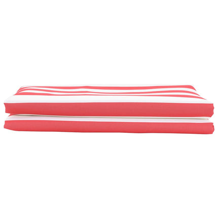 Reservedug til markise Rød og Hvid 1000 x 160 cm Polyester