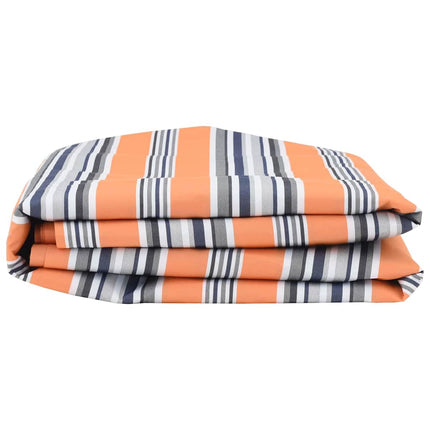 Reservedug til markise Blå og Orange 1000 x 160 cm Polyester