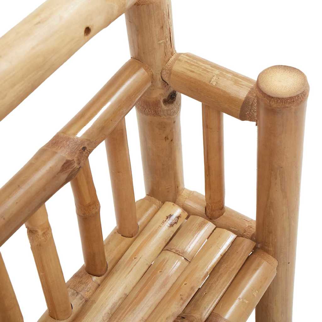 Væghylde med hylde med opbevaring Brun 40 x 13 x 44 cm Bambus