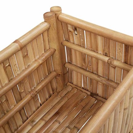 Hævet bed Brun 90 x 35 x 70 cm Bambus
