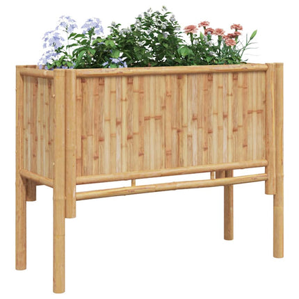 Hævet bed Brun 90 x 35 x 70 cm Bambus