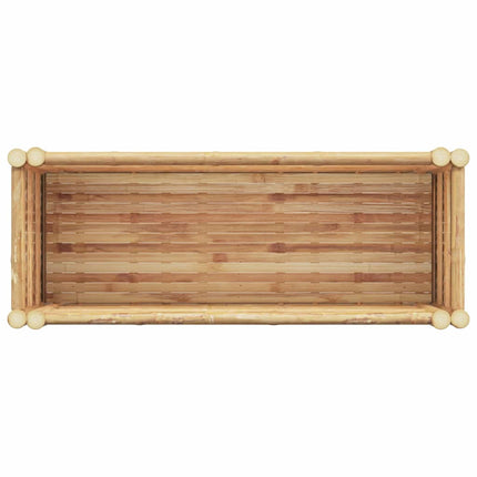 Hævet bed Brun 90 x 35 x 70 cm Bambus