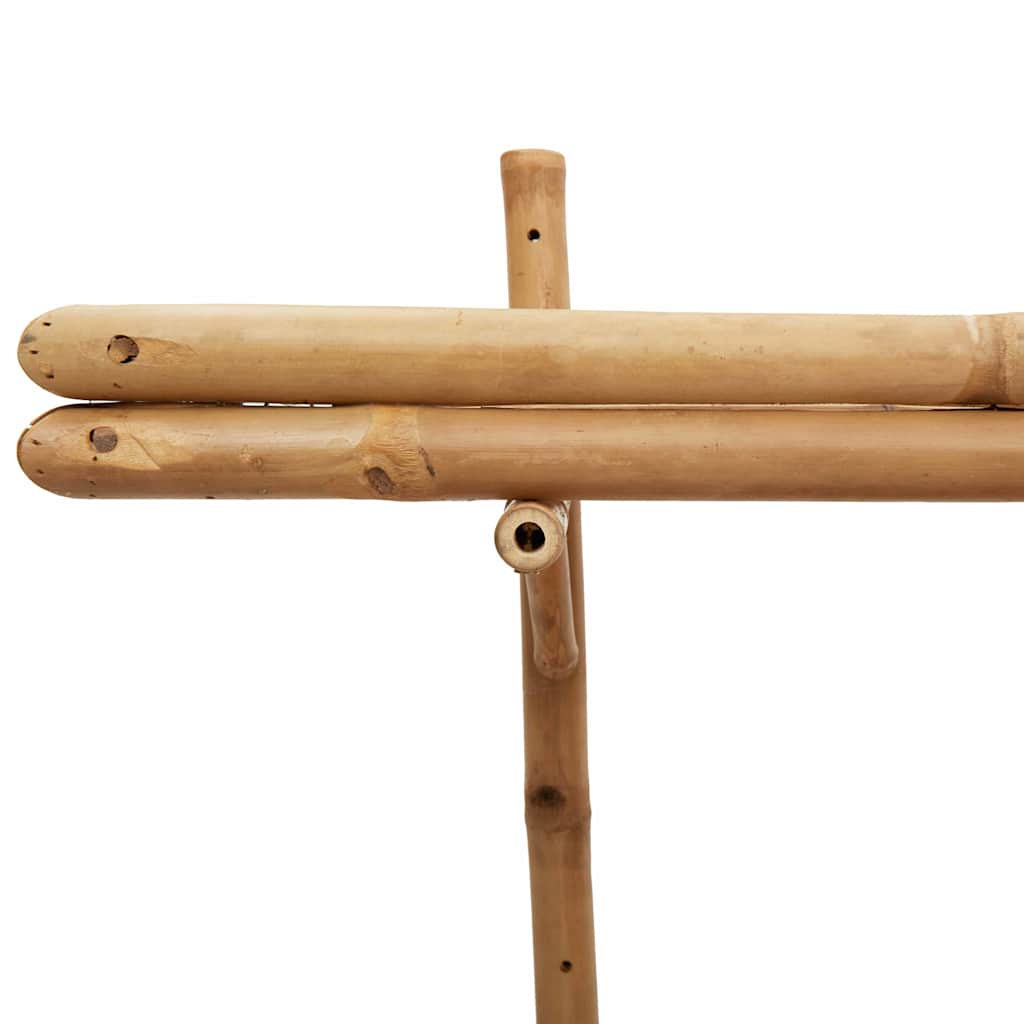 Væghylde med hylde Vægmonteret Brun 100 x 26 x 60 cm Bambus