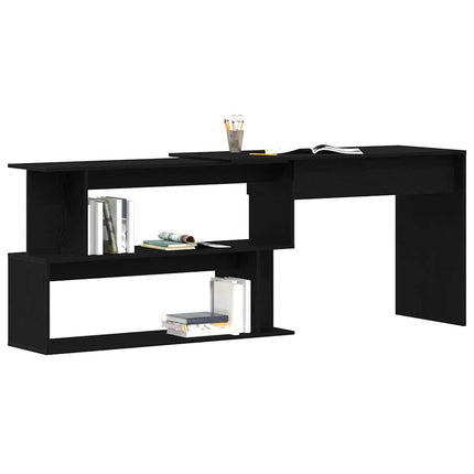 Bord Sort eg Konstrueret træ 200 x 50 x 76 cm