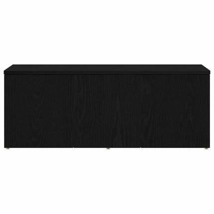 TV-skab 80x34x30 cm Sort eg Konstrueret træ