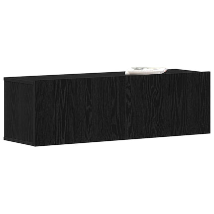TV-skab 100 x 30 x 30 cm Sort eg Konstrueret træ