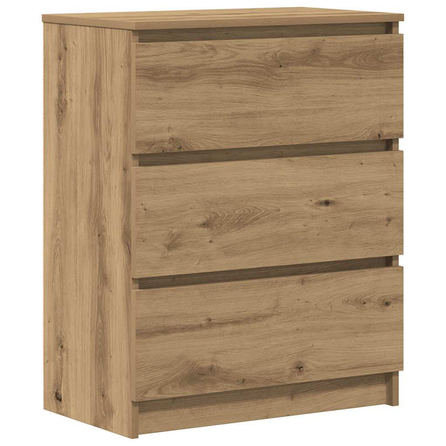 skænk 60x35x76 cm konstrueret træ kunsteg