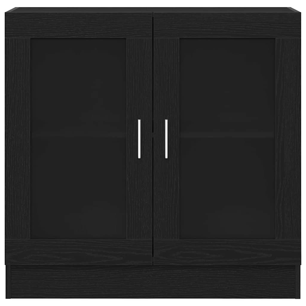 Bogskab Sort eg 82,5 x 30,5 x 80 cm Konstrueret træ