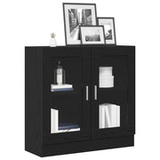 Bogskab Sort eg 82,5 x 30,5 x 80 cm Konstrueret træ