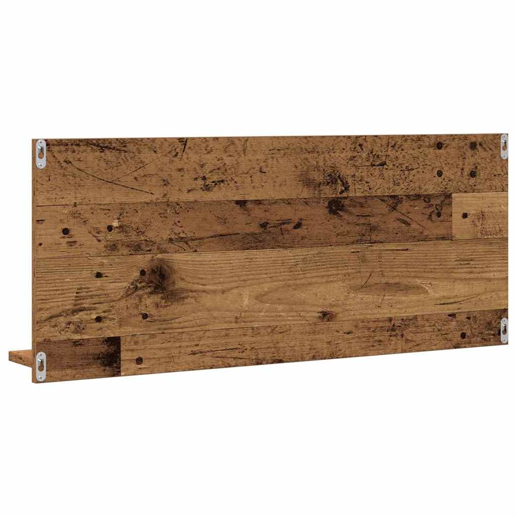 Spejlhylde Gammelt træ 90 x 10,5 x 37 cm Konstrueret træ