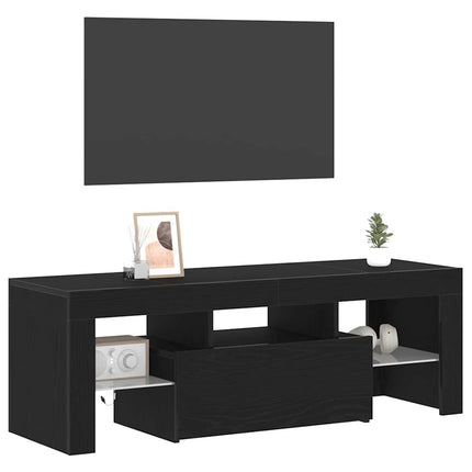 TV-skab 120 x 35 x 40 cm Sort eg Konstrueret træ