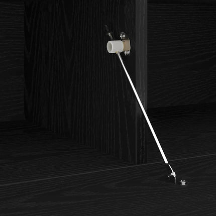 TV-skab 120 x 35 x 40 cm Sort eg Konstrueret træ