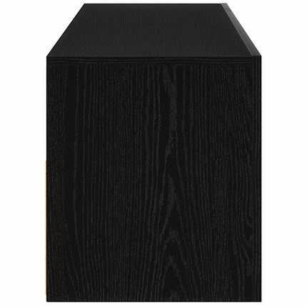 TV-skab 90 x 35 x 40 cm Sort eg Konstrueret træ