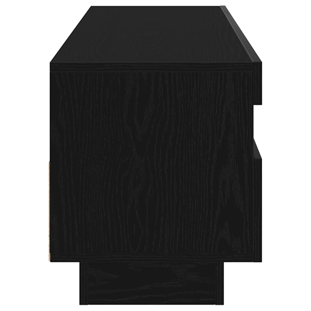 TV-skab Sort eg 100 x 35 x 40 cm Konstrueret træ