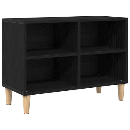 TV-skab 69,5 x 30 x 50 cm Sort eg Konstrueret træ