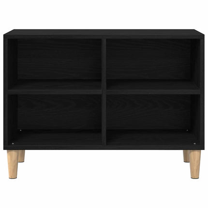 TV-skab 69,5 x 30 x 50 cm Sort eg Konstrueret træ