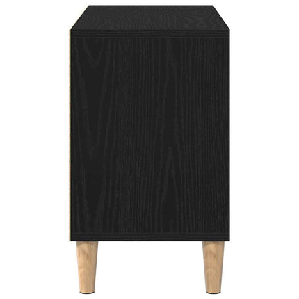 TV-skab 69,5 x 30 x 50 cm Sort eg Konstrueret træ