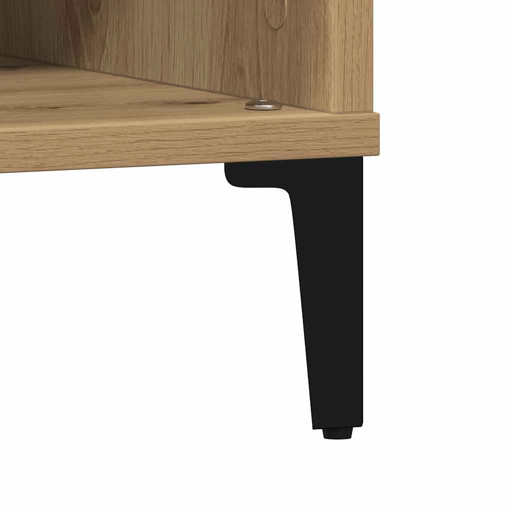 Sofabord Artisan Egetræ 60 x 60 x 30 cm