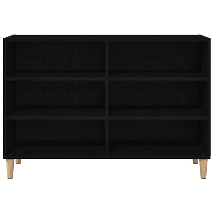 Sideboard Sort eg 103,5 x 35 x 70 cm Konstrueret træ