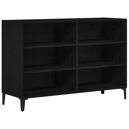 Sideboard Sort eg 103,5 x 35 x 70 cm Konstrueret træ