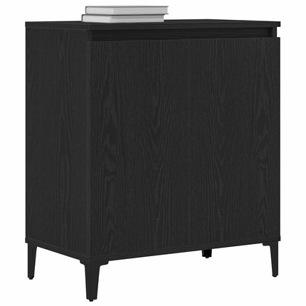Sideboard Sort eg 60 x 35 x 70 cm Konstrueret træ
