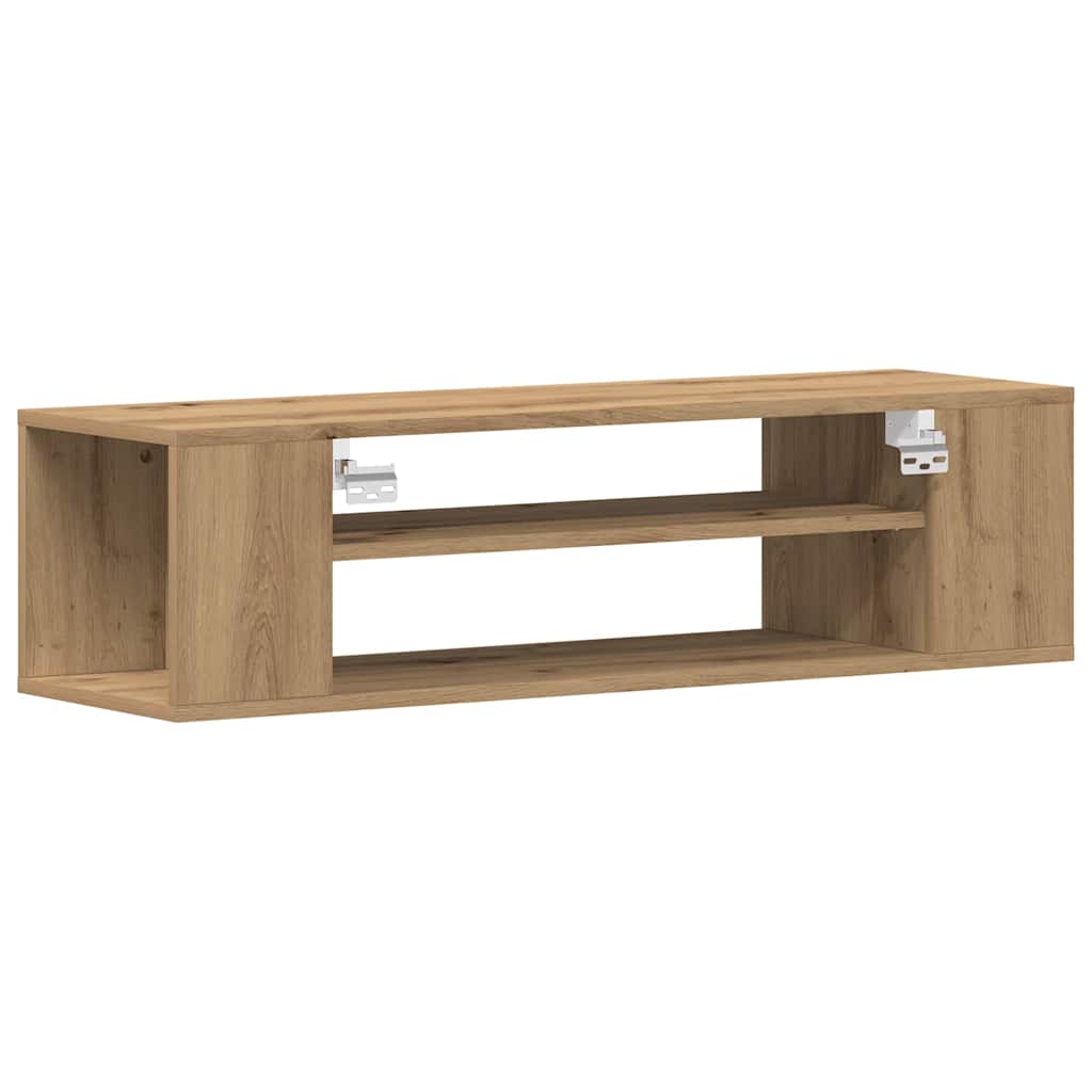 TV-skab artisian oak 100 x 30 x 26,5 cm Konstrueret træ