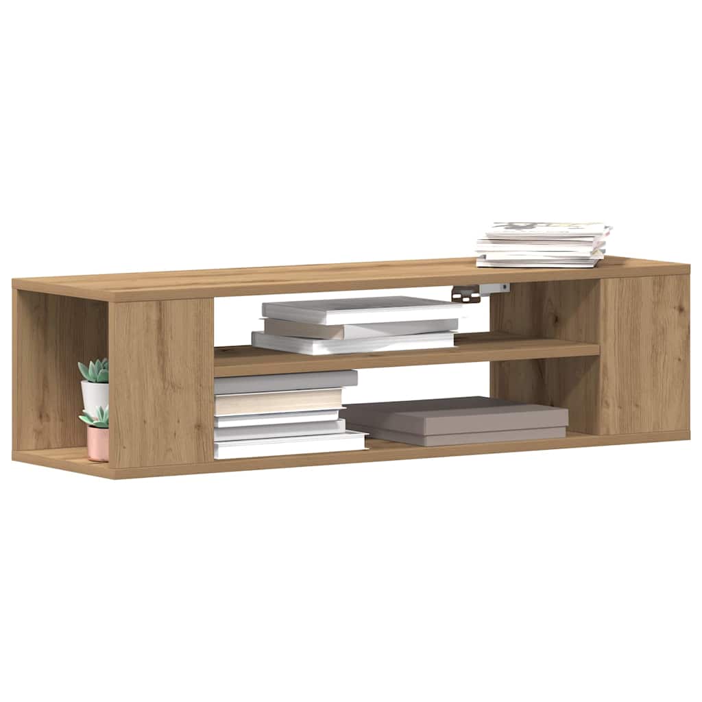 TV-skab artisian oak 100 x 30 x 26,5 cm Konstrueret træ