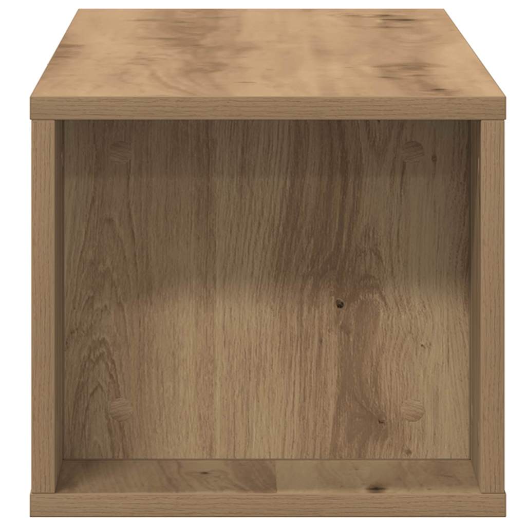 TV-skab artisian oak 100 x 30 x 26,5 cm Konstrueret træ