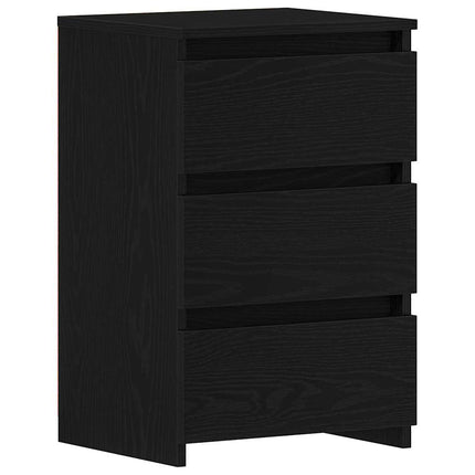 Natskab Sort eg 40 x 35 x 62,5 cm Konstrueret træ