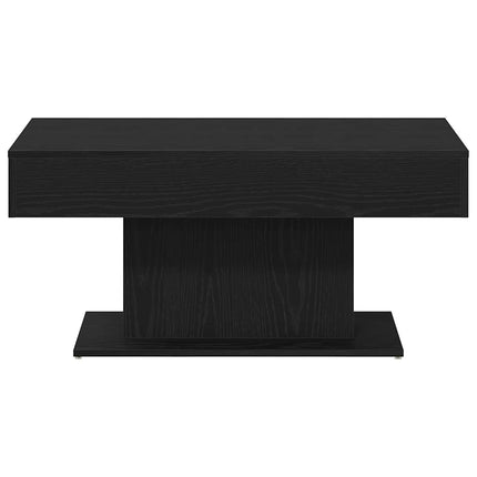 Sofabord Sort eg 96 x 50 x 45 cm Konstrueret træ
