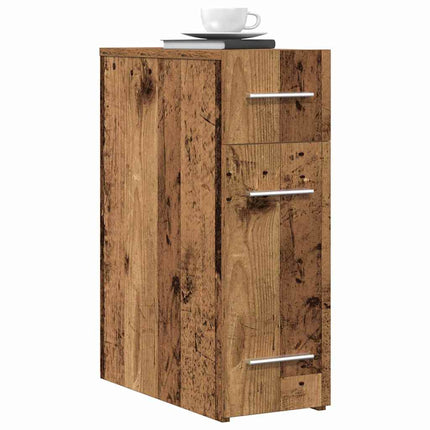 Apoteker Skab 20 x 45,5 x 60 cm Konstrueret træ Gammelt træ