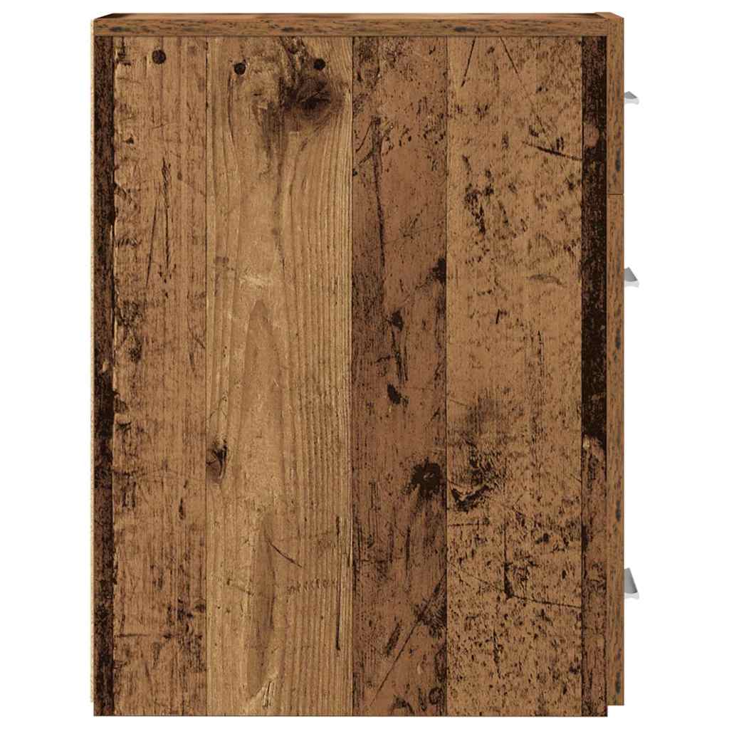 Apoteker Skab Gammelt træ 20 x 45,5 x 60 cm Konstrueret træ