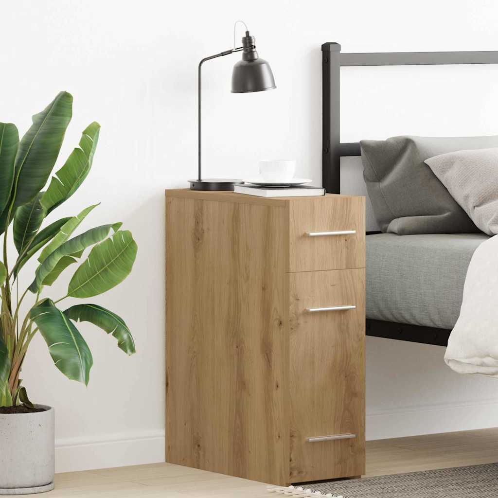 Apoteker Skab Artisan i Egetræ 20x45,5x60 cm i Konstrueret Træ