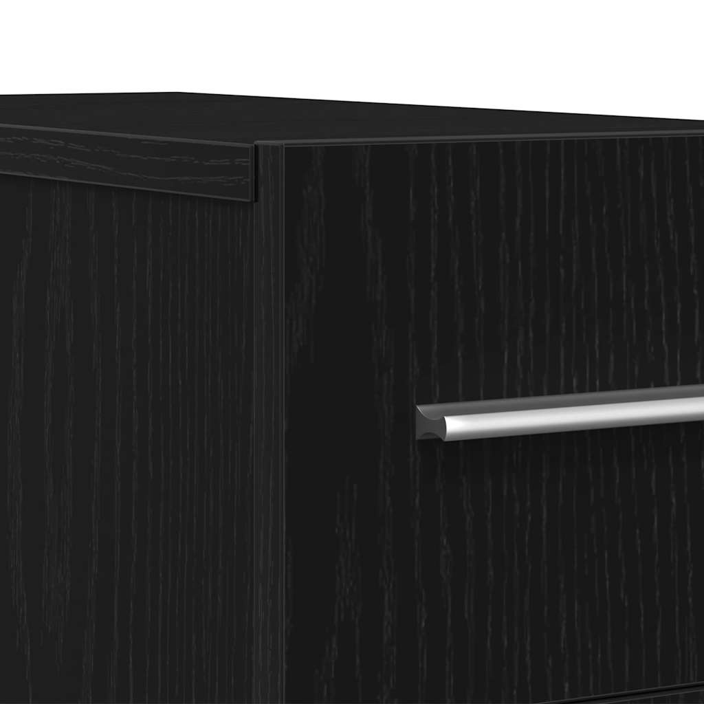 Apoteker Skab Sort eg 20 x 45,5 x 60 cm Konstrueret træ