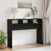 Konsolbord Sort eg 105 x 30 x 80 cm Konstrueret træ