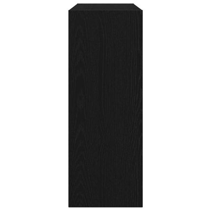 Konsolbord Sort eg 105 x 30 x 80 cm Konstrueret træ